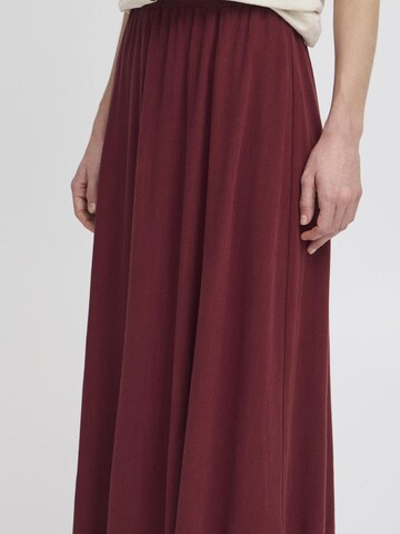 Jupe 'BYFilinen' b.young en rouge