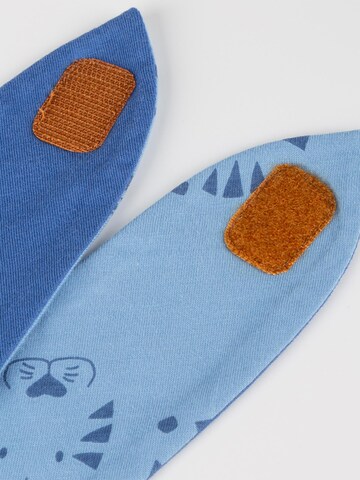 SIGIKID Scarf 'Wendehalstuch Tiger & Löwe' in Blue