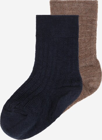 Chaussettes Lindex en marron : devant