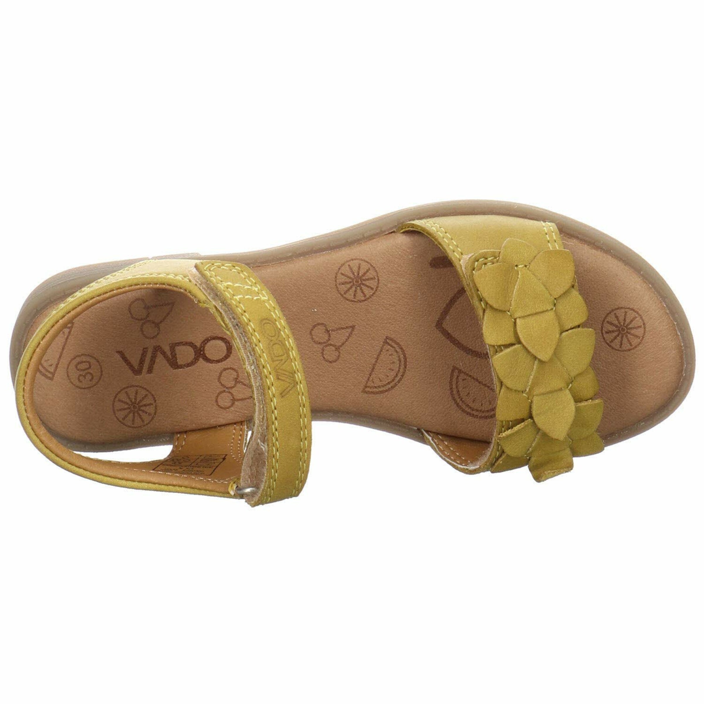 Vado Strap sandal in Yellow