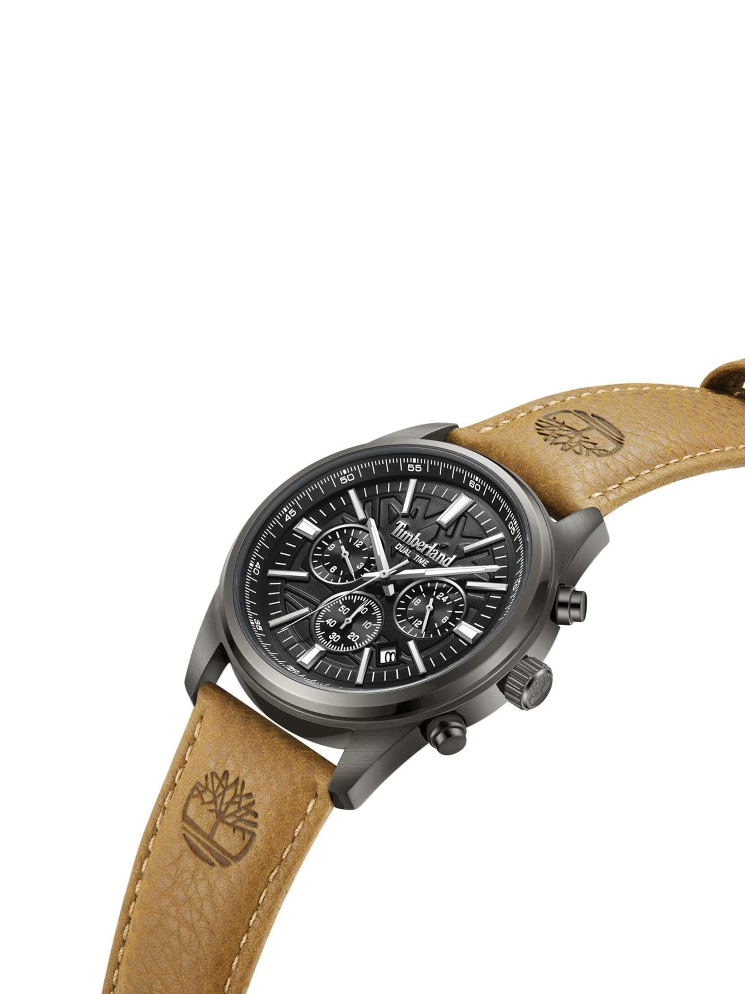 TIMBERLAND Zegarek analogowy 'Duo-time watch Northbridge' w kolorze czarny