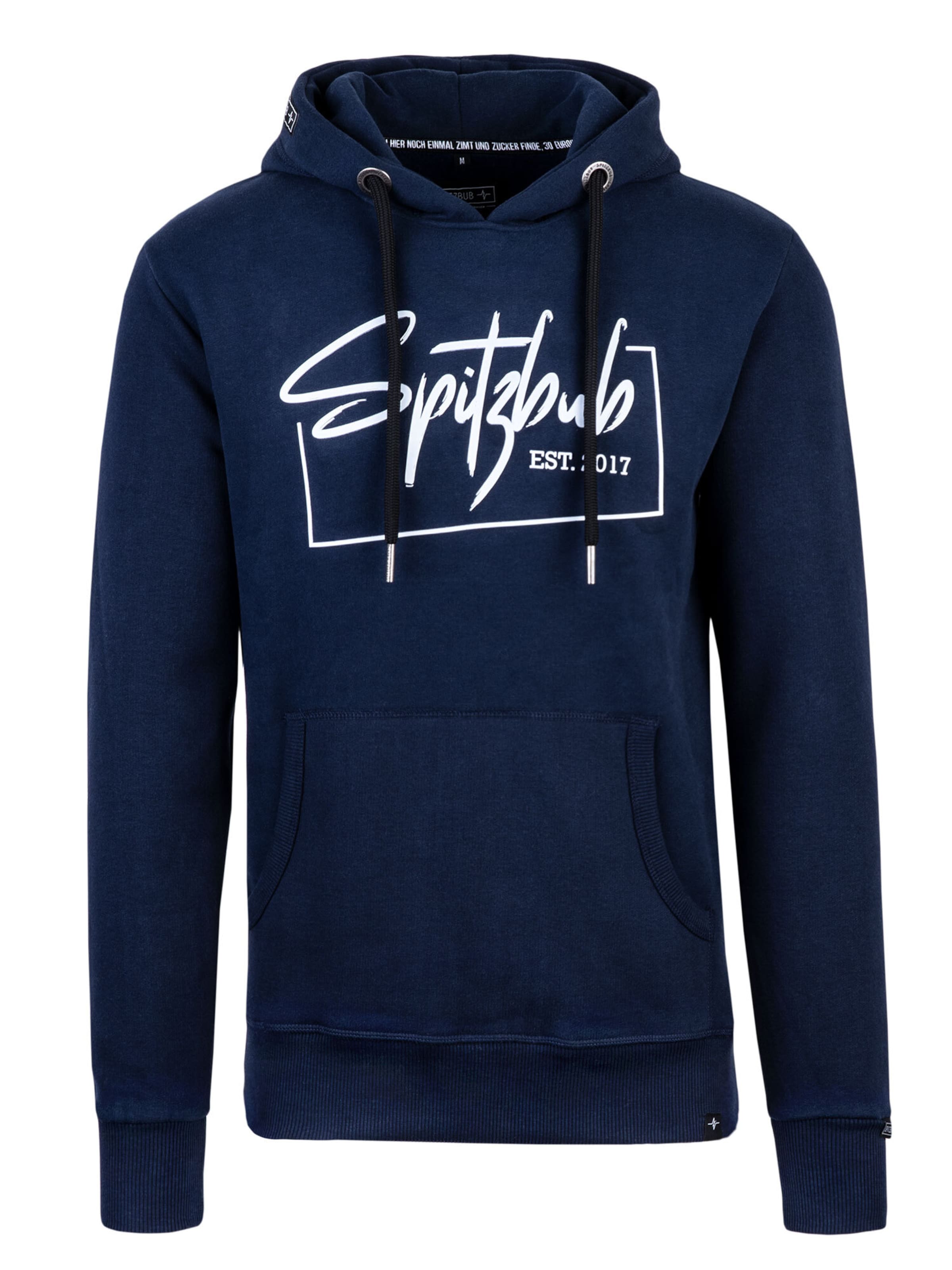SPITZBUB Sweatshirt in Blauw: voorkant