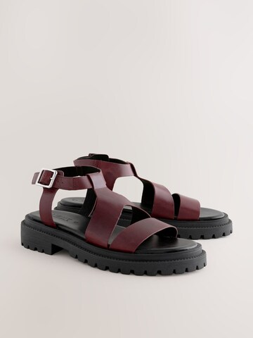 Sandalo con cinturino di Next in rosso