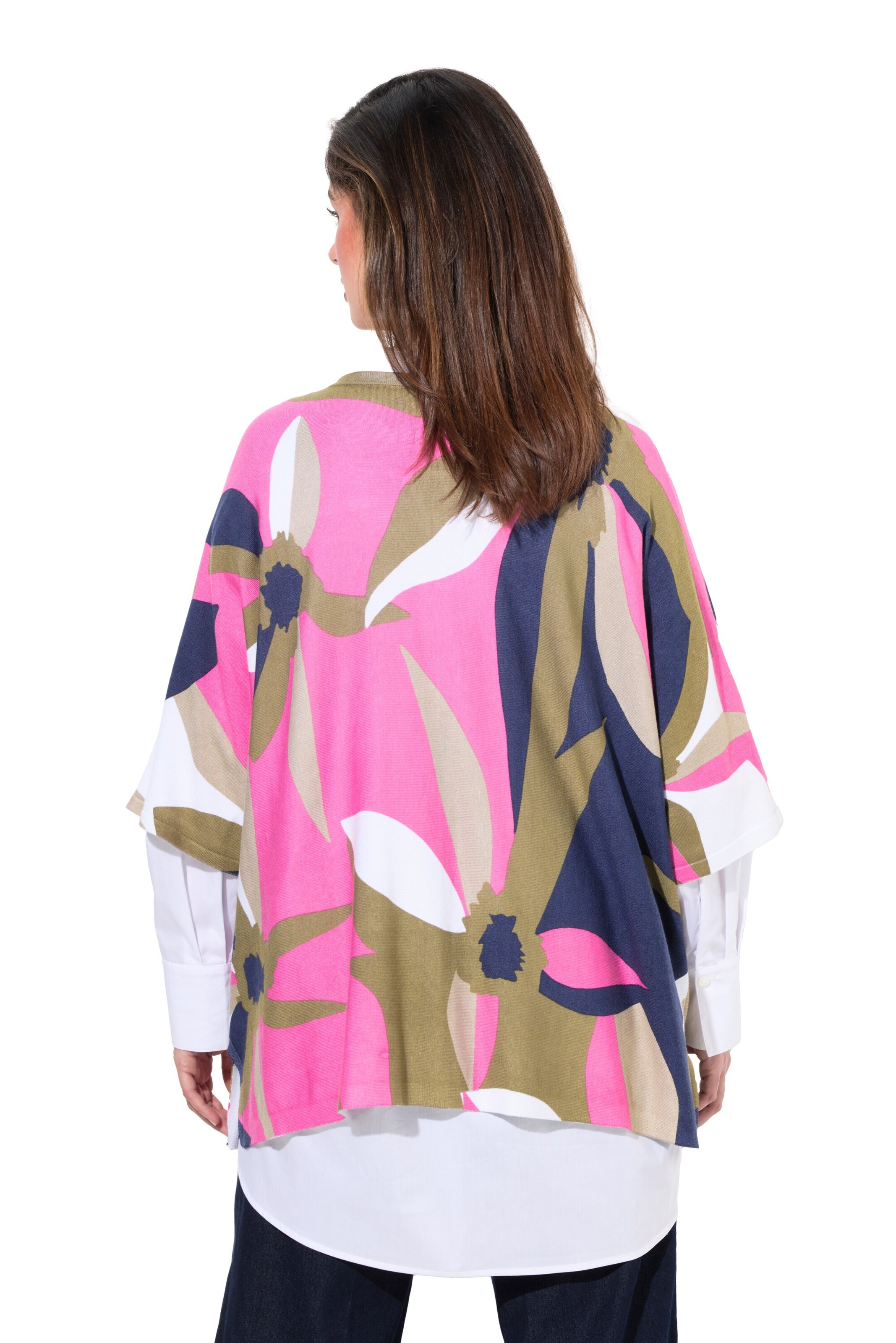 Ulla Popken Sweater in Pink