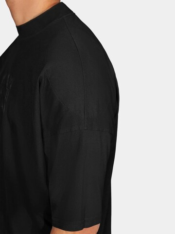 Maglietta 'Off Record T-Shirt - T17654' di Made By Society in nero