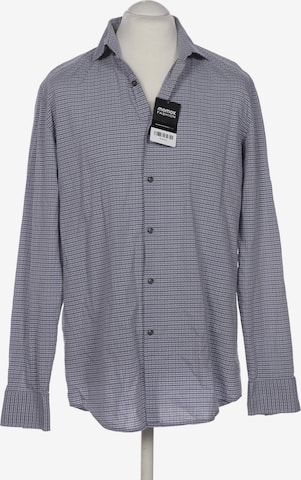 HUGO Hemd L in Blau: Vorderseite