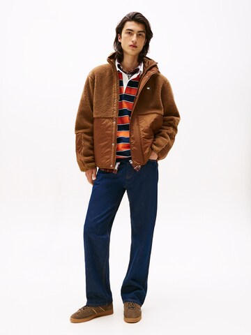 Veste mi-saison 'ESSENTL' Tommy Jeans en marron