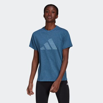 T-shirt fonctionnel 'Winners 3.0' ADIDAS PERFORMANCE en bleu : devant