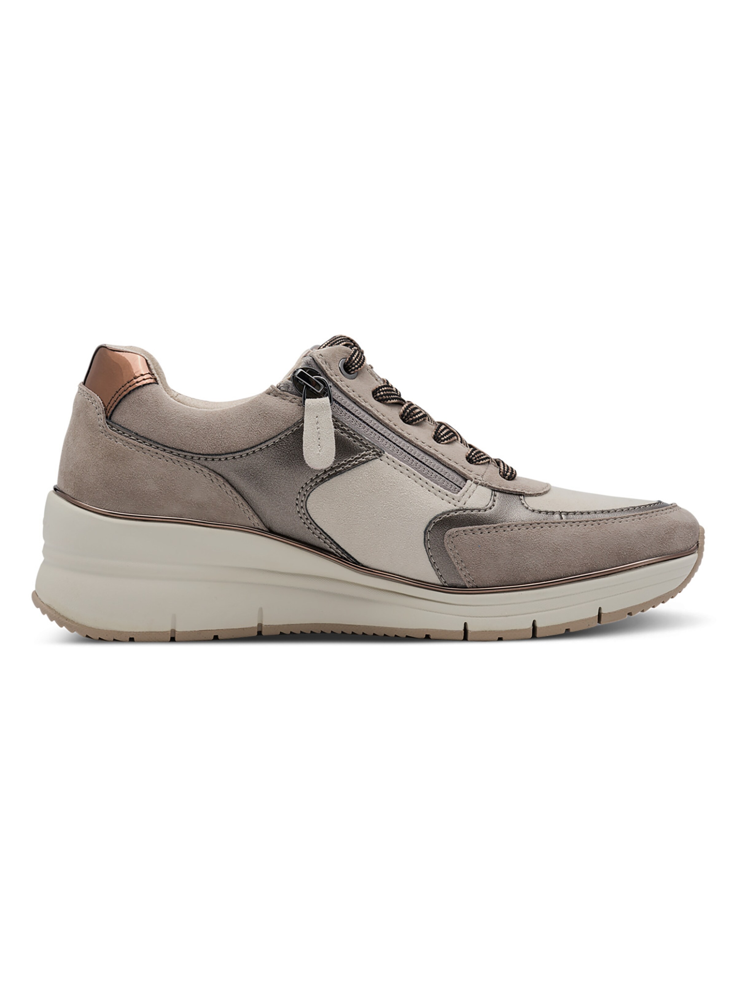 Sneaker bassa di Tamaris in beige