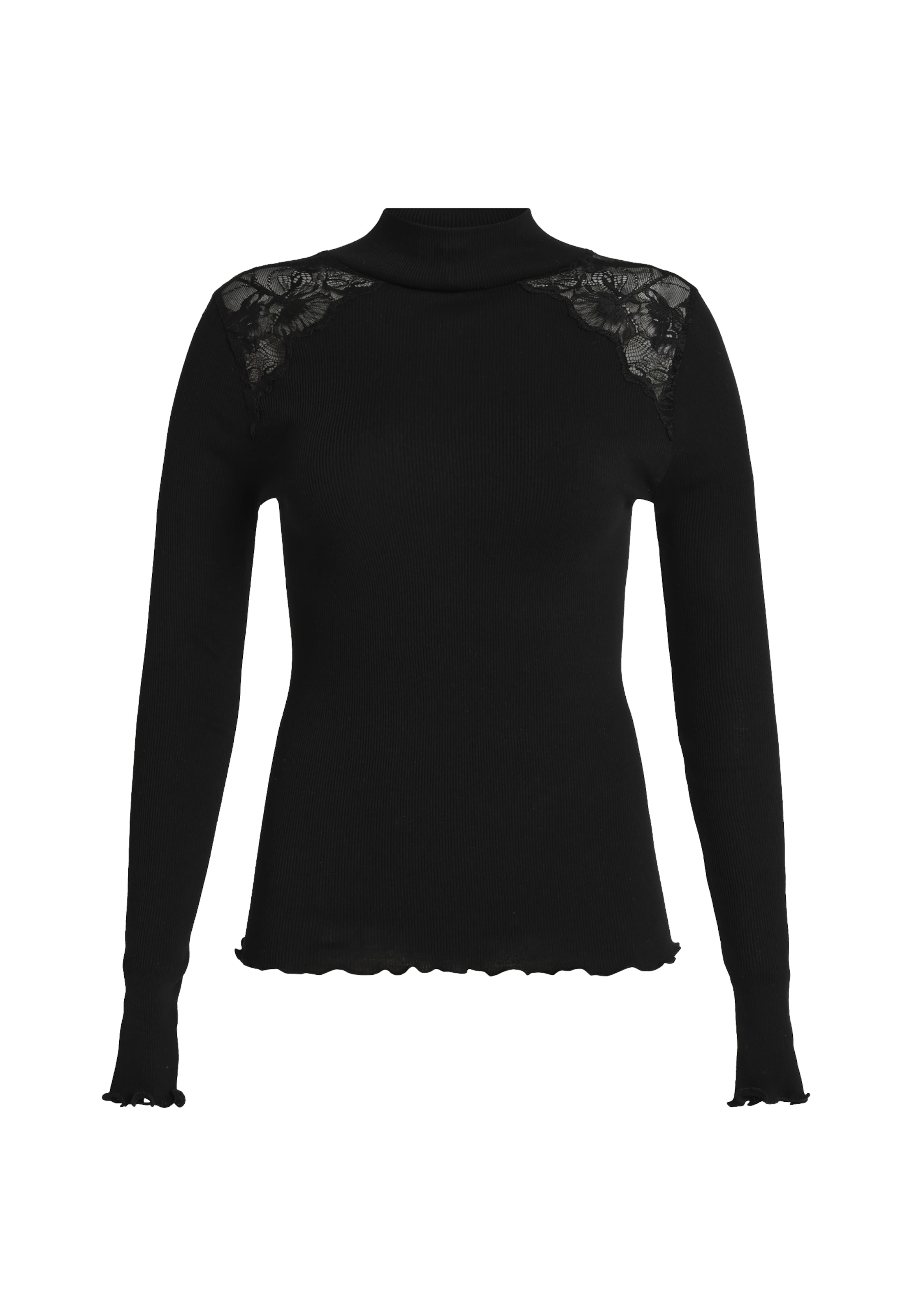 rosemunde Shirt 'Bernadine' in Schwarz: Vorderseite