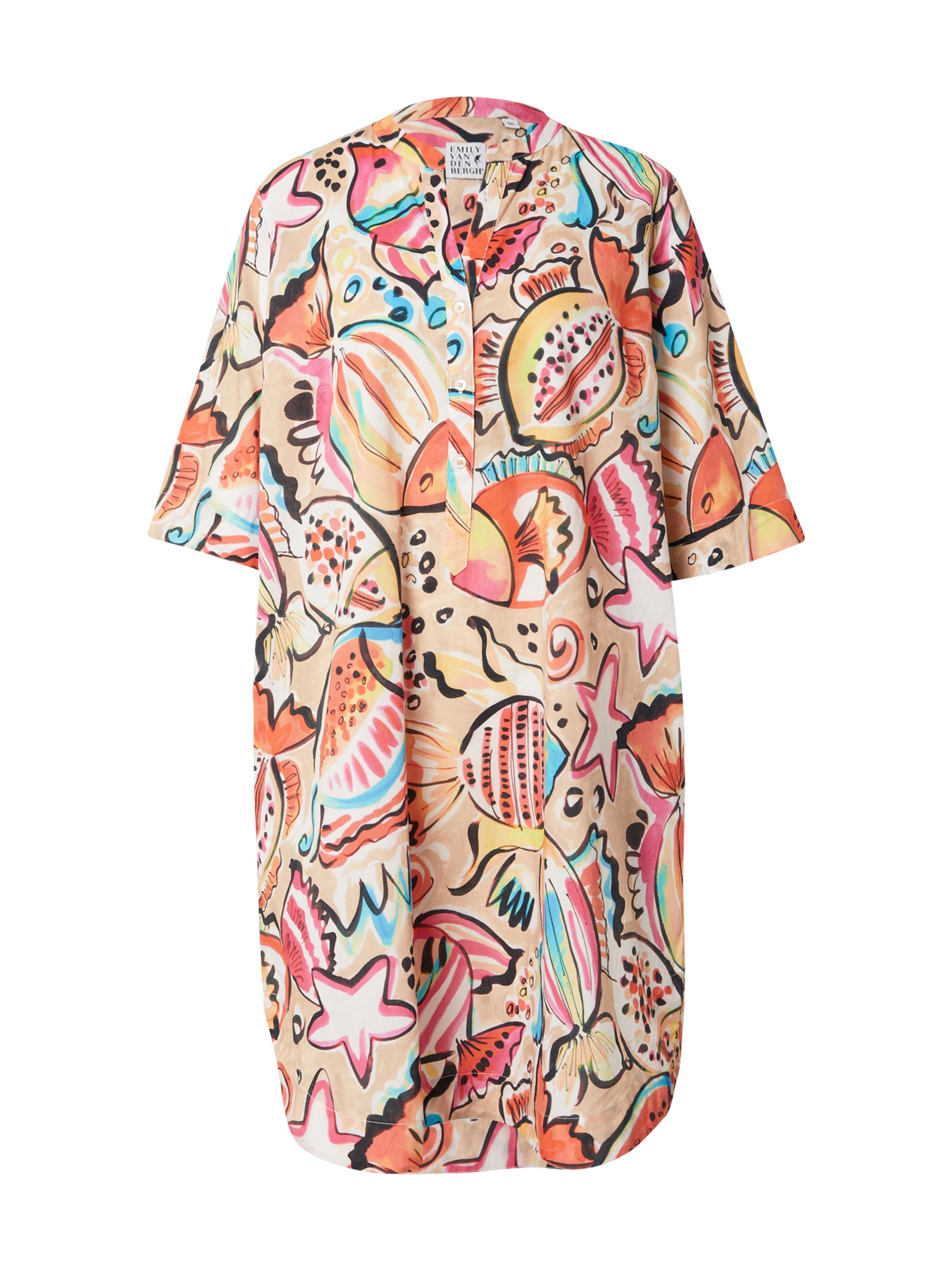 Emily Van Den Bergh Šaty - Oranžová: predná strana