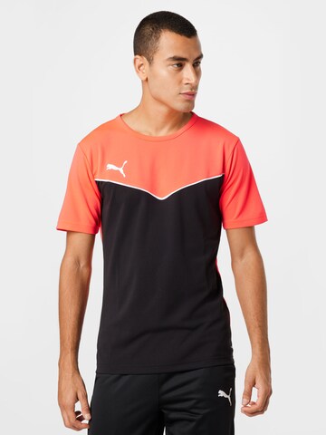 PUMA Sportshirt 'Individual Rise' in Orange: predná strana