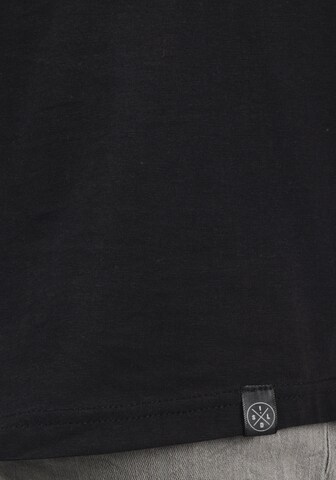 !Solid T-Shirt 'Longo' in Schwarz