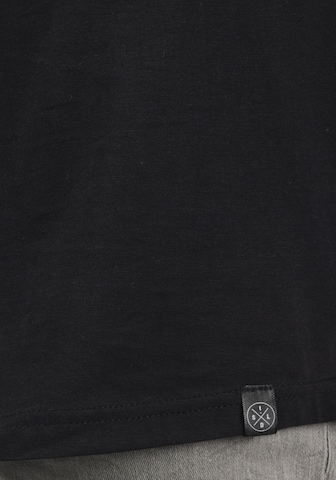 !Solid Shirt 'LONGO' in Schwarz