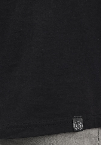 !Solid Shirt 'LONGO' in Zwart