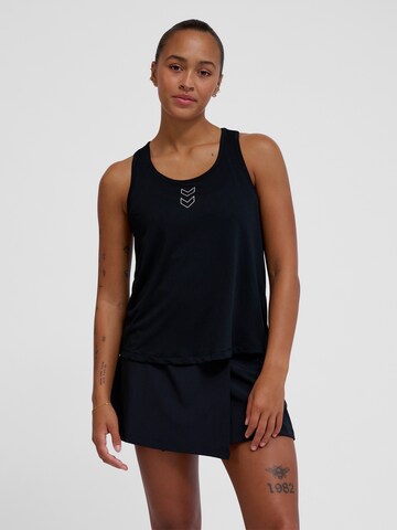 Hummel Sports top 'Court' in Grey: front