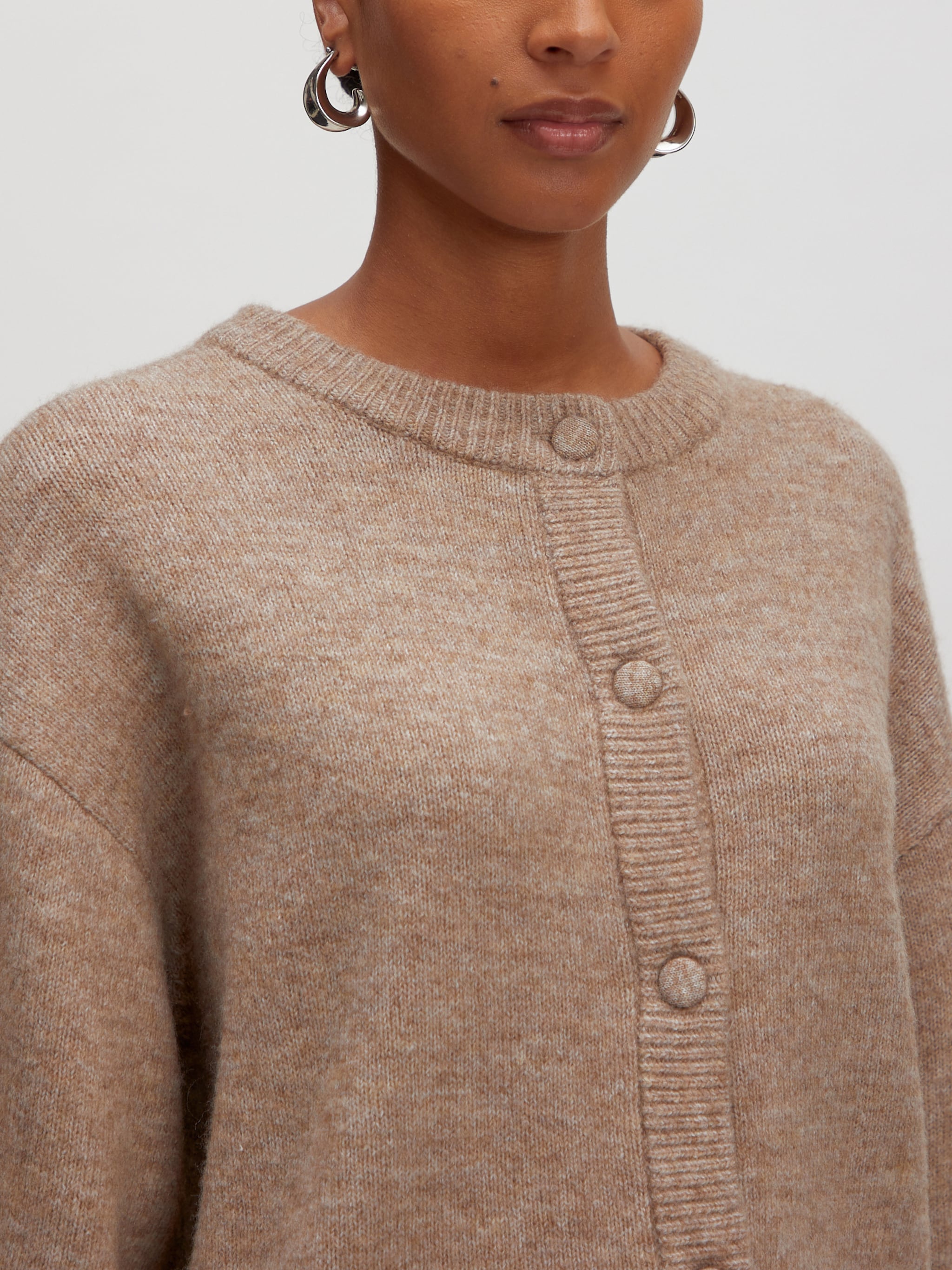 EDITED Produkte Shirt 'Oline Wool' beige