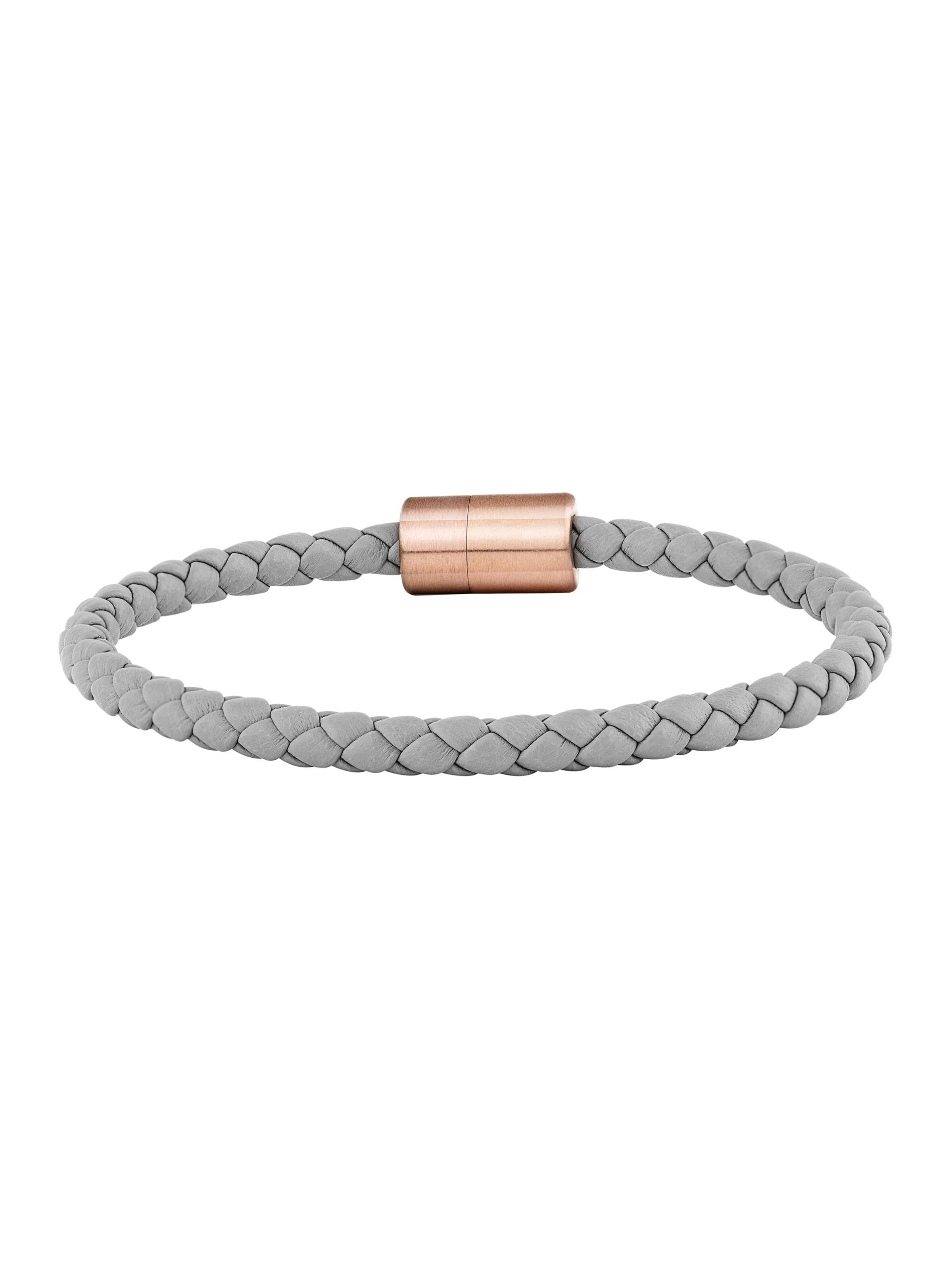 Bracelet caï en gris : devant