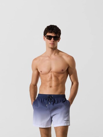 Pantaloncini da bagno di Karl Lagerfeld in blu: frontale