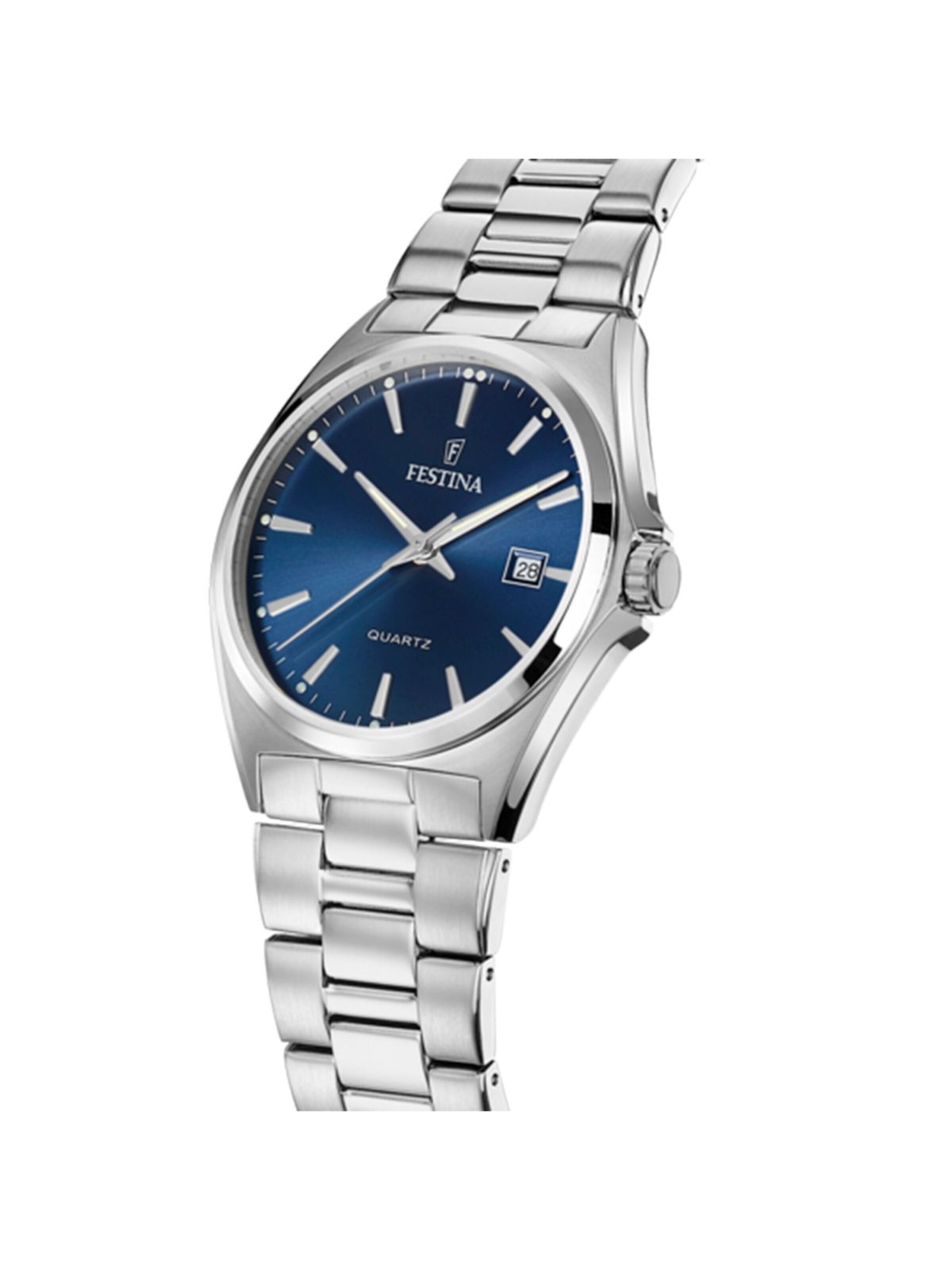 Montre à affichage analogique 'ACERO CLASICO' FESTINA en bleu