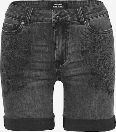 KOROSHI Jeans i black denim, Produktvisning