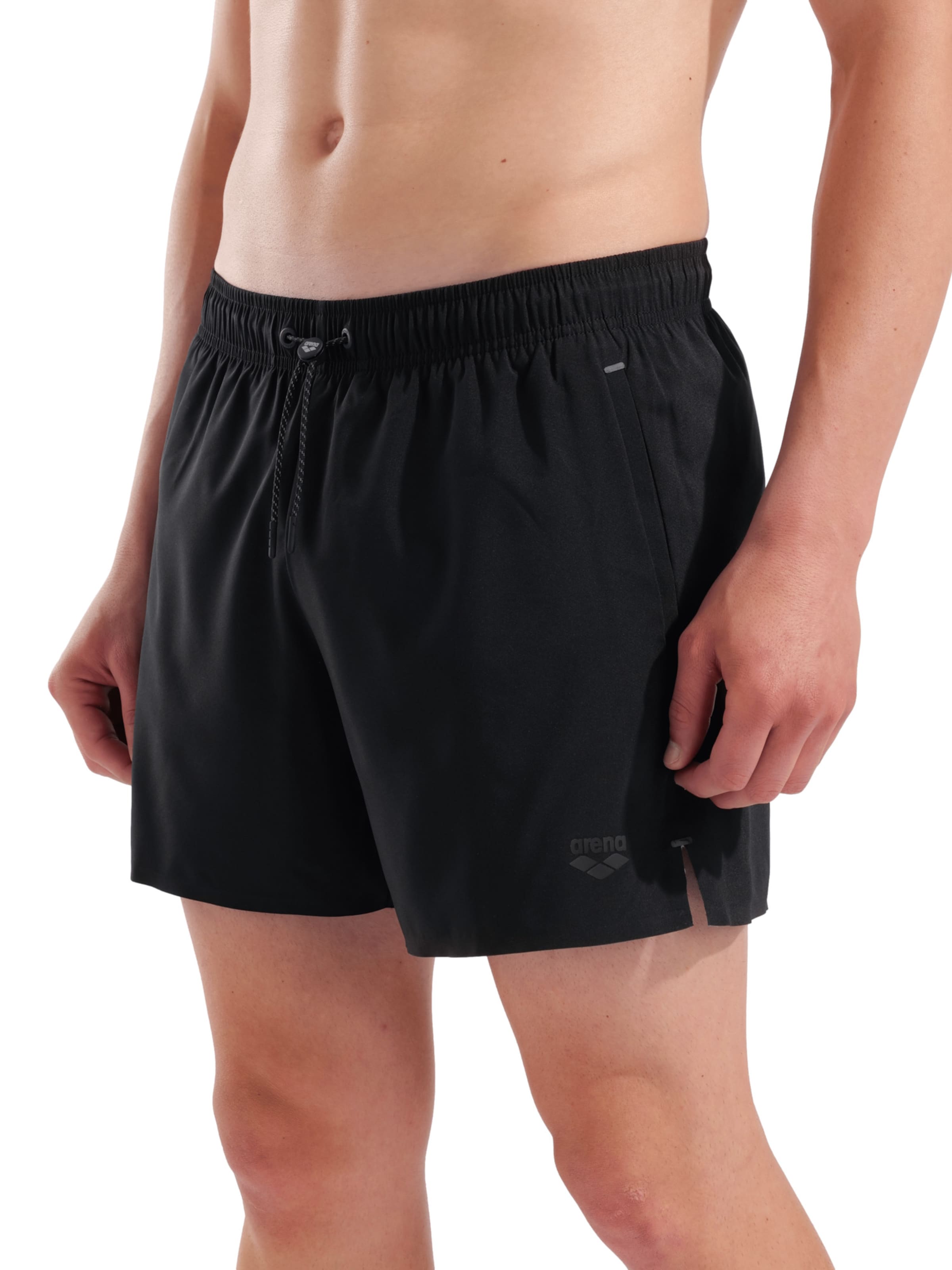 Shorts de bain 'EVO BEACH SHORT SOLID' ARENA en noir