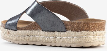 Bayton Pantolette 'Penelope' i silver