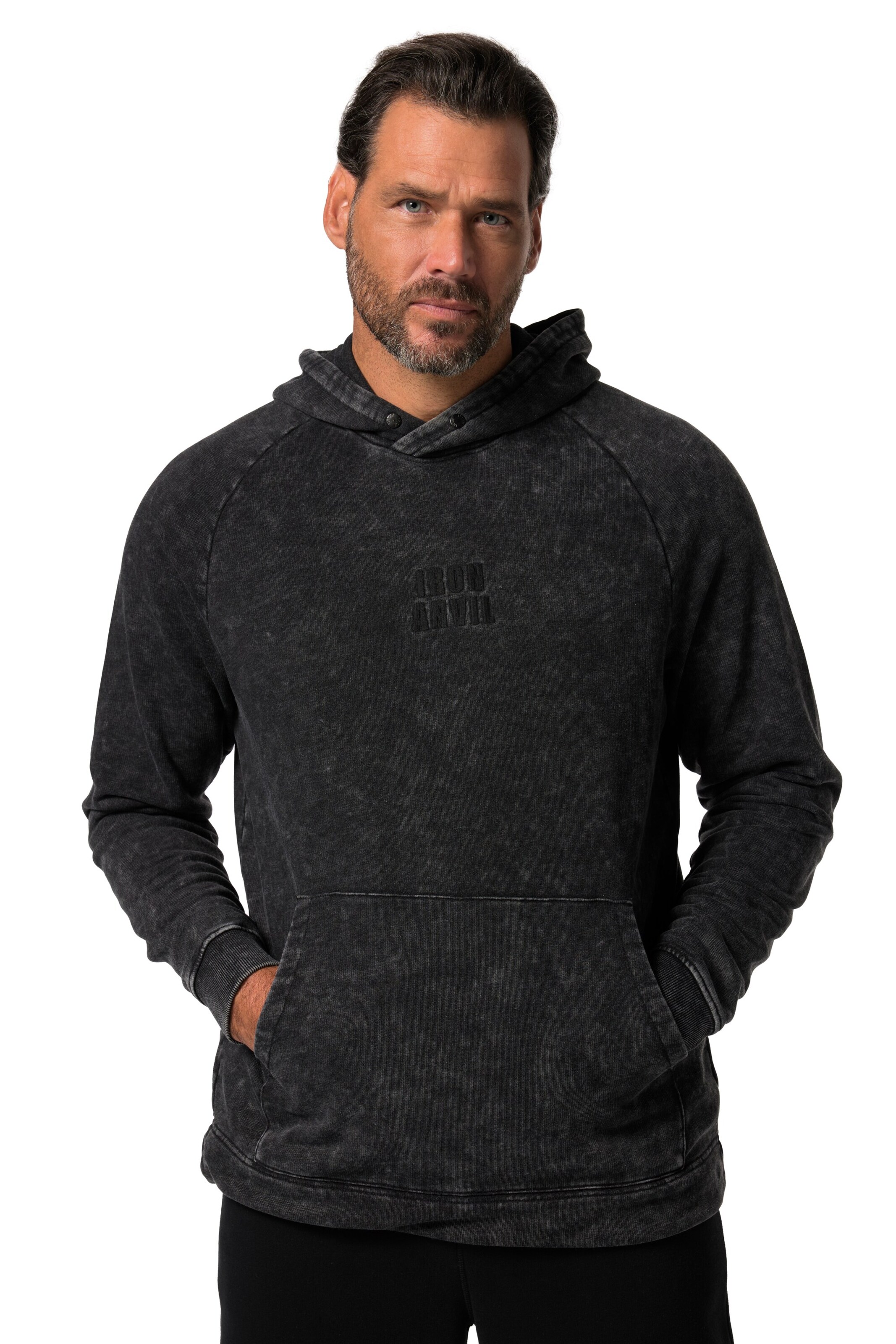 JAY-PI Sweatshirt in Schwarz: Vorderseite