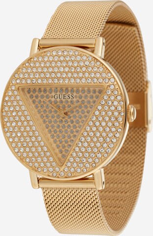 GUESS - Reloj analógico en oro: frente