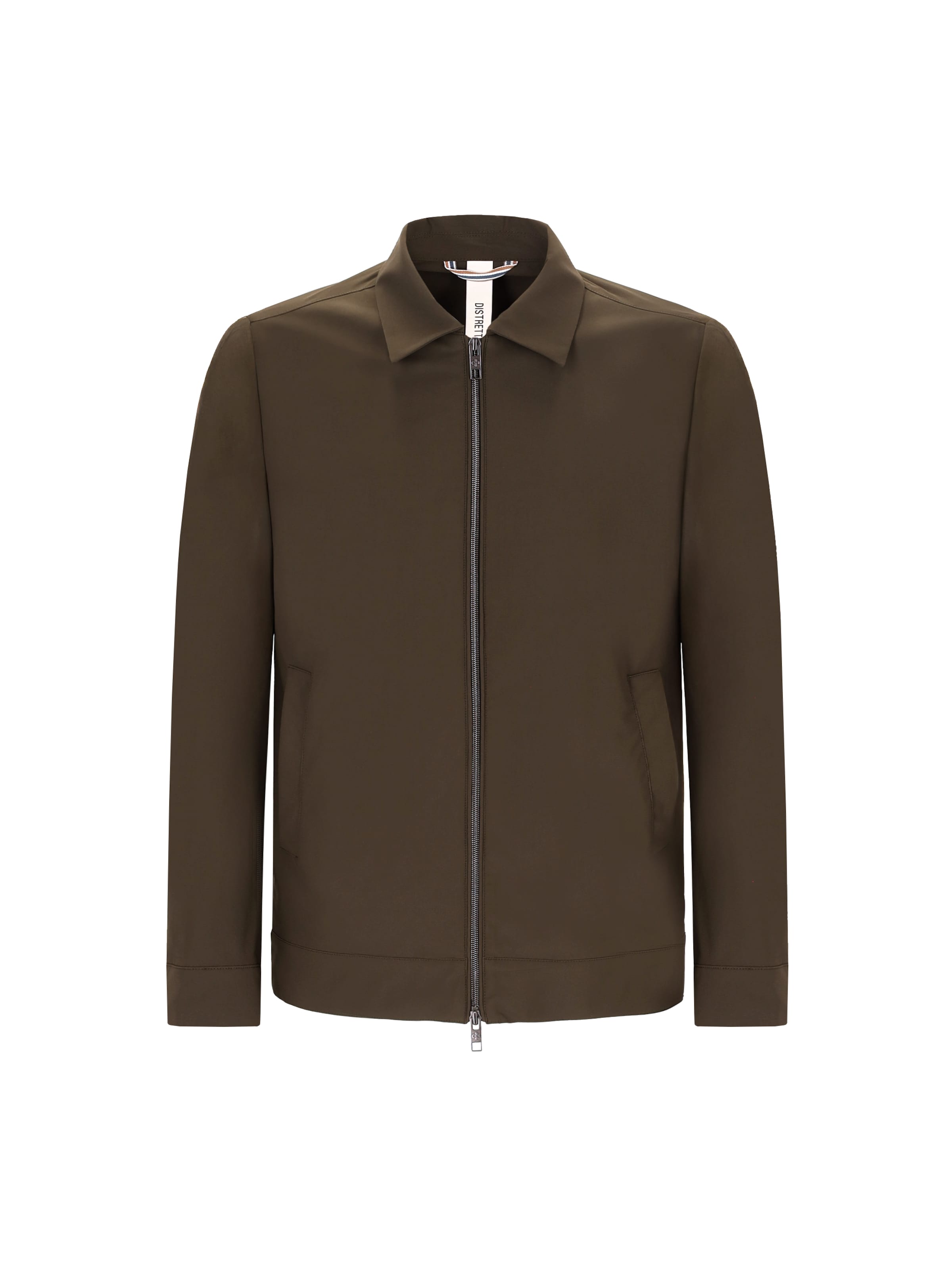 Distretto12 - Chaqueta funcional 'High-Perform12 Active' en marrón: frente