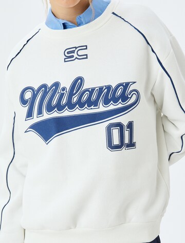Koton Sweatshirt in Beige