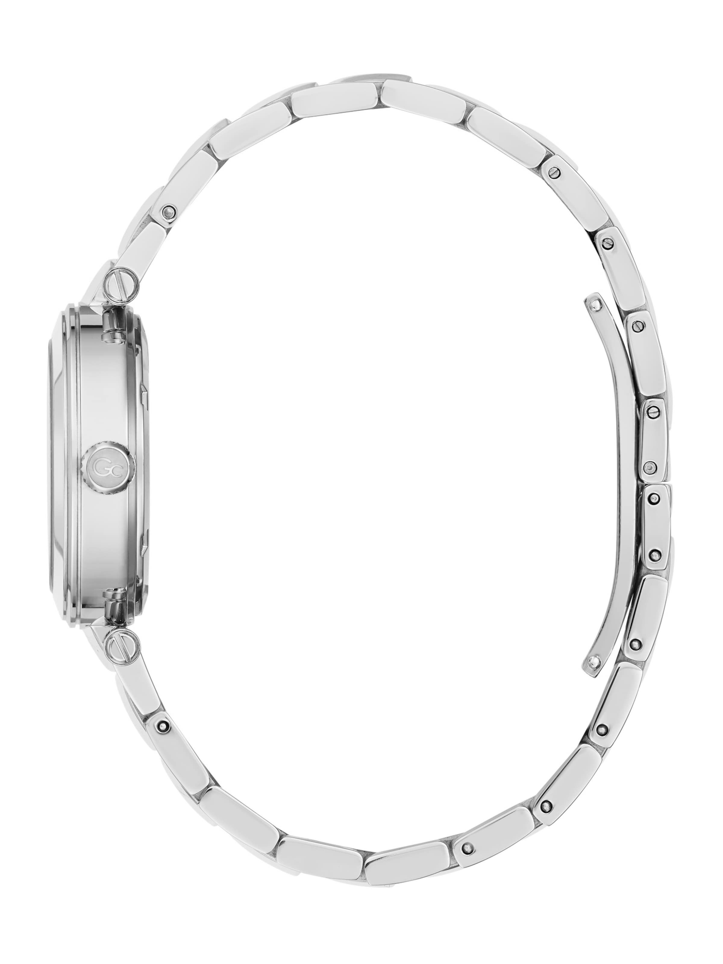 Gc Analoguhr 'Gc Illusion' in Silber