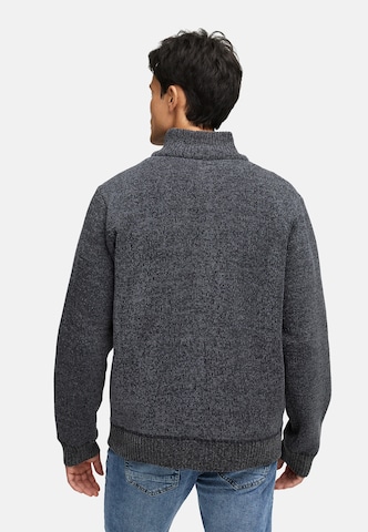 INDICODE JEANS Gebreid vest ' INFilion ' in Zwart
