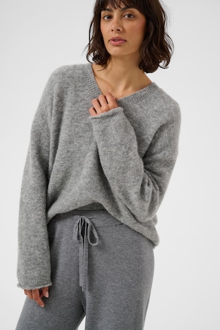 Part Two Wide leg Broek 'Katrie' in Grijs