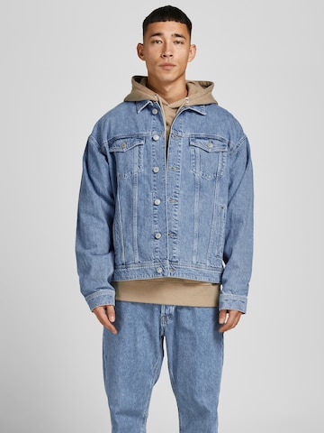 JACK & JONES Tussenjas in Blauw: voorkant