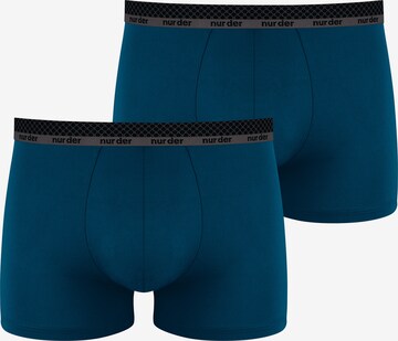 Nur Der Boxershorts in Blauw: voorkant