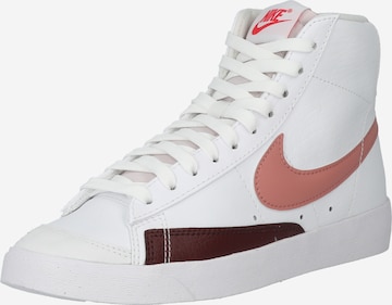 Nike Sportswear Kotníkové tenisky – bílá: přední strana