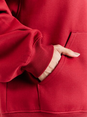 WEEKDAY Sweatshirt in Rood