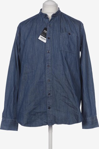 JP1880 Button Up Shirt in XL in Blue: front