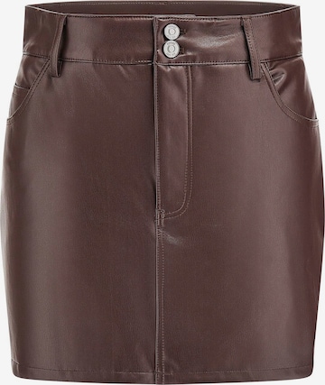 GUESS Skirt in Brown: front