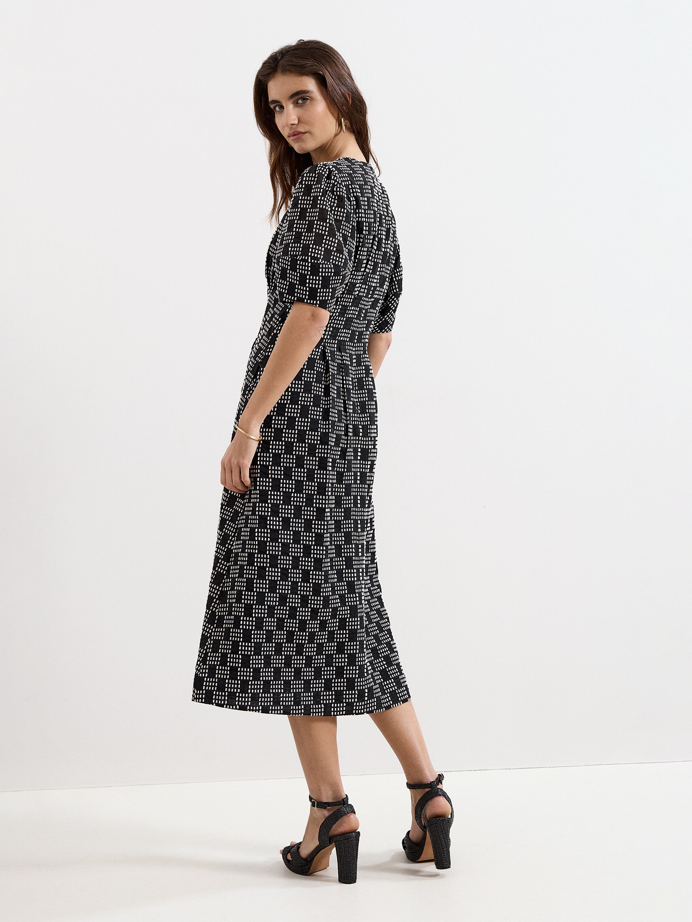 Phase Eight Dress in Black: back