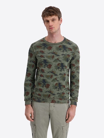 TIMEZONE Sweatshirt 'Crewneck' in Grün: Vorderseite