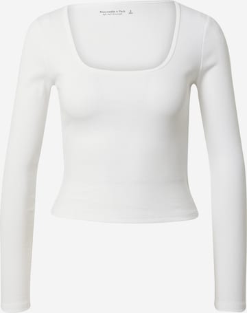 Abercrombie & Fitch Shirt in White: front