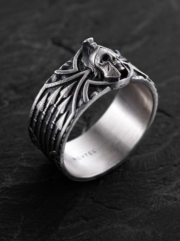 REYTEL - Anillo 'RUSTING' en plata
