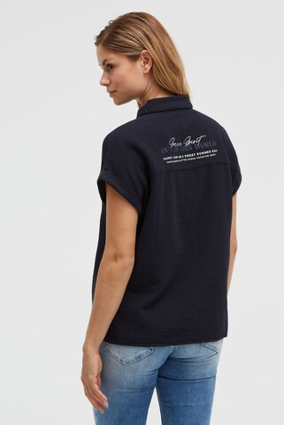 Soccx Blouse in Blue