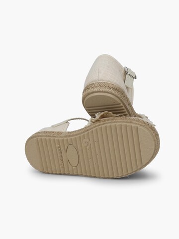 Sandales Pisamonas en beige