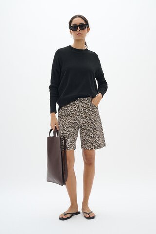 Regular Pantalon InWear en marron