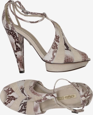 Buffalo London Sandalen 39 in Beige: Vorderseite