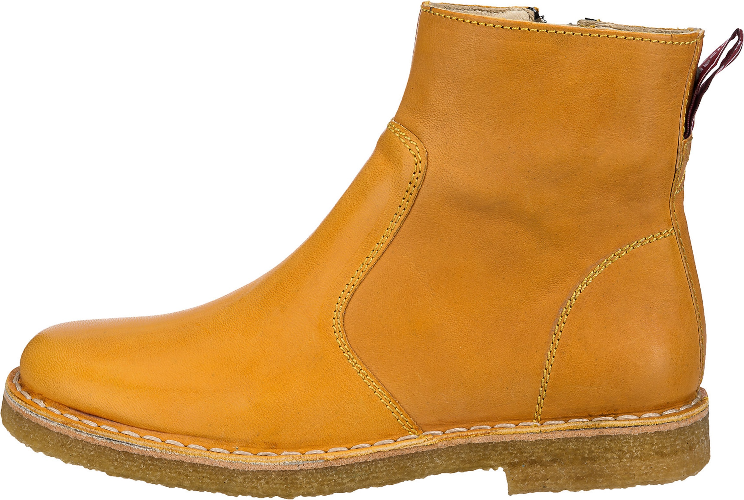 Grünbein Ankle Boots 'Arien' in Yellow