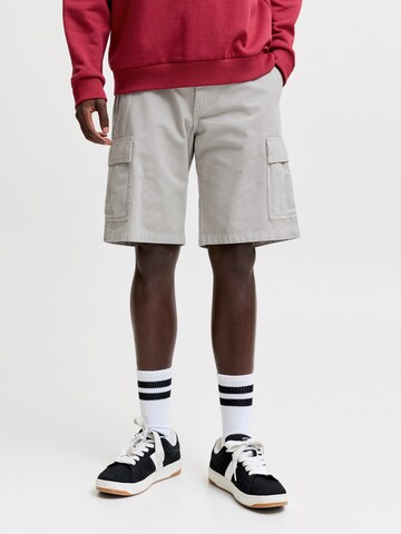 JACK & JONES - regular Pantalón cargo 'JPSTCOLE HUDSON' en gris: frente